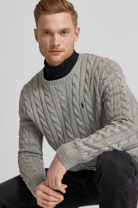 Suéter tricotado em lã - Ralph Lauren