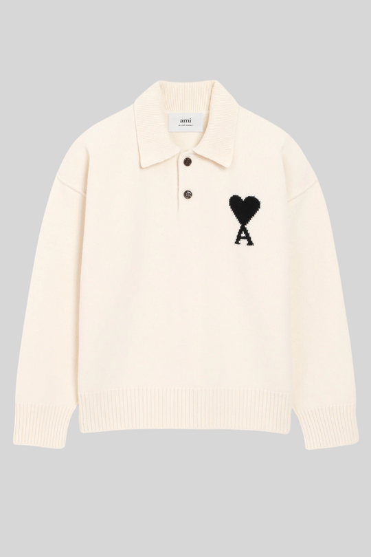 Polo de manga longa - AMI Paris