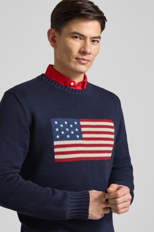 Suéter tricotado dos Estados Unidos - Ralph Lauren