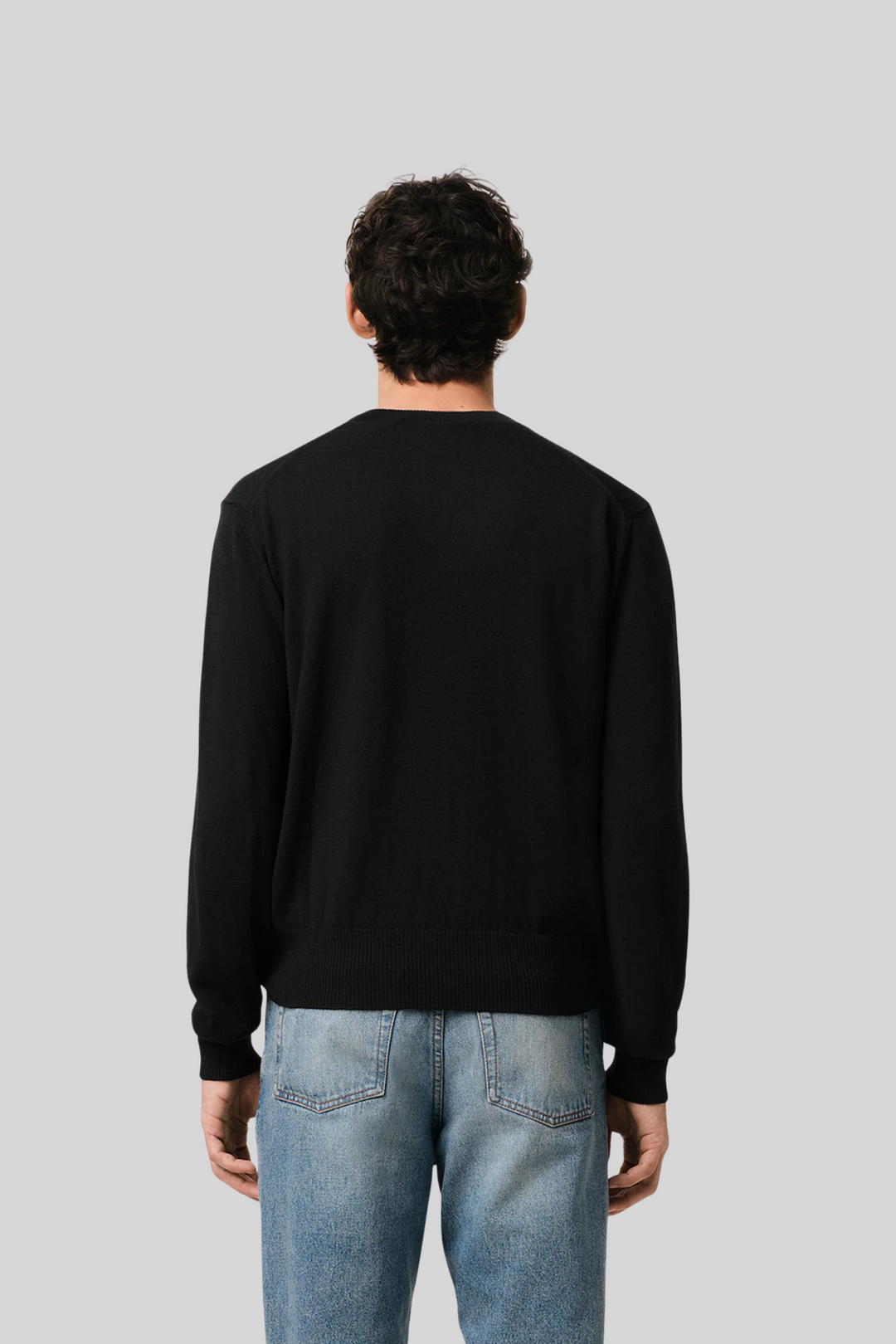 Suéter com logo simples - AMI Paris