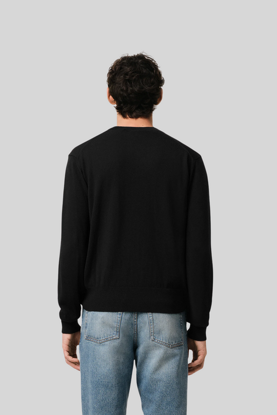 Suéter com logo simples - AMI Paris