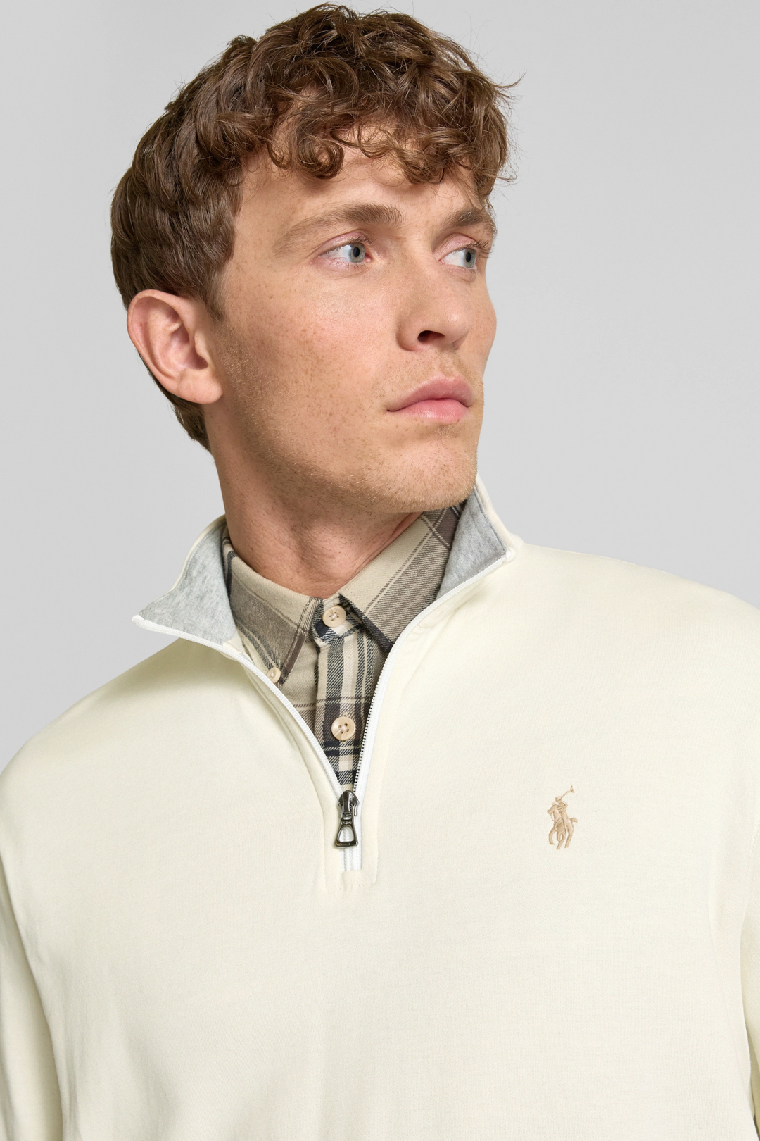 Suéter com zíper - Ralph Lauren