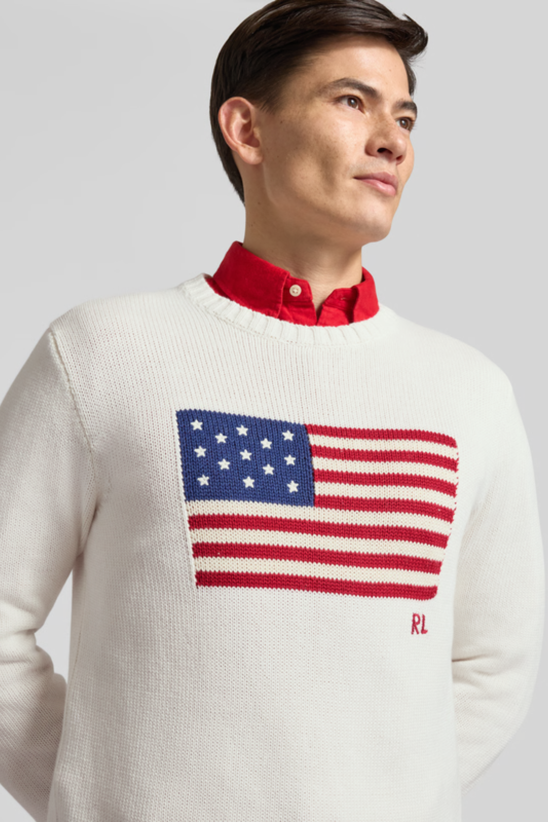 Suéter tricotado dos Estados Unidos - Ralph Lauren